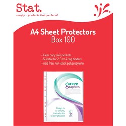 Stat. A4 Economy Sheet Protectors