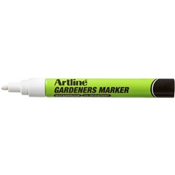 Artline Gardeners Markers 2.3mm Bullet White