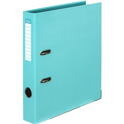 Colourhide Half Lever Arch Pe Folders A4 Aqua