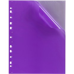 Marbig A4 Binder Display Book A4 10 Pocket Purple