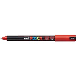 Posca PC-1MR Red 0.7mm Ultra Fine Paint Marker