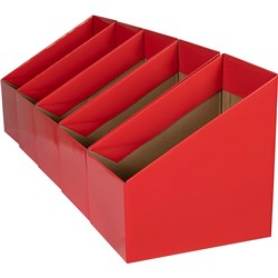 Marbig Large Red Book Box