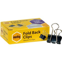 19mm Foldback Clips