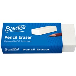 Eraser Bantex 8110 White