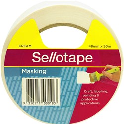 Sellotape #267 48mmx50m Masking Tape