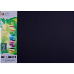 Quill Board 210Gsm A3 Black