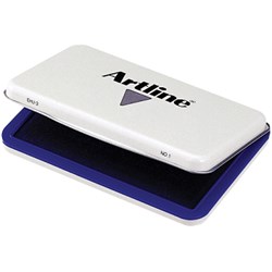 Artline #1 Blue 67X106mm Stamp Pad