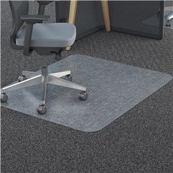 Marbig Tuffmat Small Rectangle Chairmat 900X1200mm