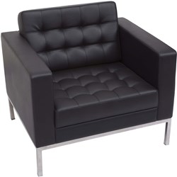Chair Venus Lounge Single Seater Black