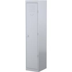 Steelco Silver Grey 1830x380x460mm 1 Door Locker