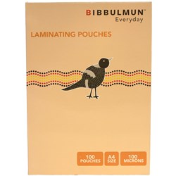 Bibbulmun A4 100 Micron Laminating Pouch