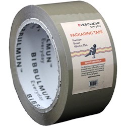 Bibbulmun Premium 48mmx75m Brown Packaging Tape