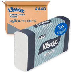 Kleenex 4440 Compact 295x190mm Interleaved Hand Towel