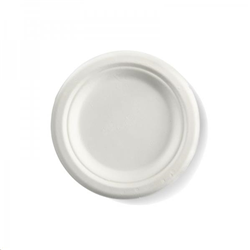 BioPak 6" Round White Plate