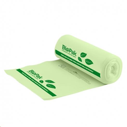 BioPak 940x600mm 50L Green Bin Liners