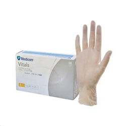 Gloves Powdered Vinyl Large Pk100