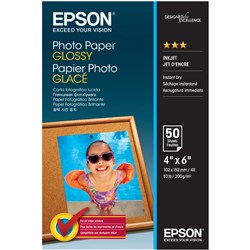 Epson Glossy Photo Paper 4x6 Inch 200gsm Pack of 20
