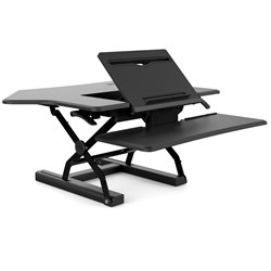 SYLEX FEHARISEGC91BKSit/Stand Desk CORNER ERGOLATORBlack