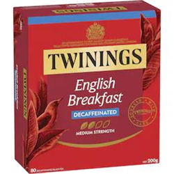 Twinings English Breakfast Decaffeinated Tea Bags