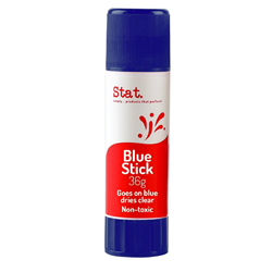 Stat. 36gm Blue Glue Stick