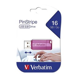 Verbatim Store'N'Go Drive Pinstripe 16Gb Pink USB