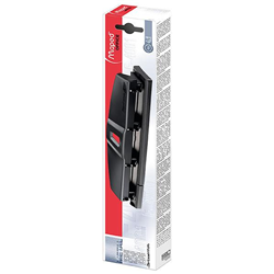 Maped 4 Hole Black 12 Sheet Punch