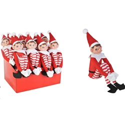 Xmas Shelf Sitting Elf