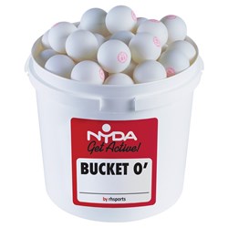 NYDA Bucket of Table Tennis Balls