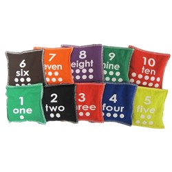 NYDA Bean Bags Numbered 1-10