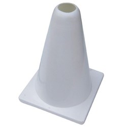 NYDA Witches Hat Deluxe 20cm White