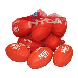 NYDA AFL Ball Kit Senior Primary Red