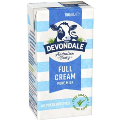 Milk Devondale Uht Full Cream 150mL