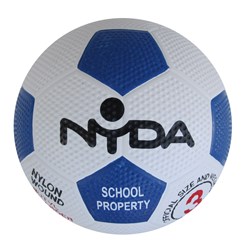 NYDA Rubber Soccer Ball #3