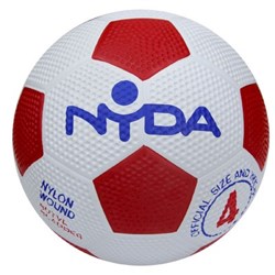 NYDA Rubber Soccer Ball #4