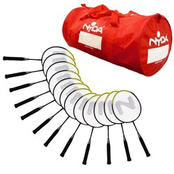 Badminton Steel Junior Racquet Kit