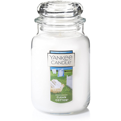 Yankee Classic Clean Cotton Large Jar Candle