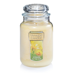 Yankee Classic Flowers In The Sun Large Jar Candle