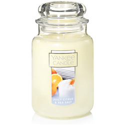 Yankee Classic Juicy Citrus & Sea Salt Large Jar Candle