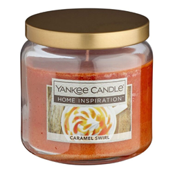 Yankee Hi Caramel Swirl Medium Jar Candle