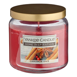 Yankee Hi Cinnamon Spice Medium Jar Candle