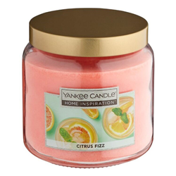 Yankee Hi Citrus Fizz Medium Jar Candle