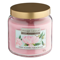 Yankee Hi Sweet Blooms Medium Jar Candle