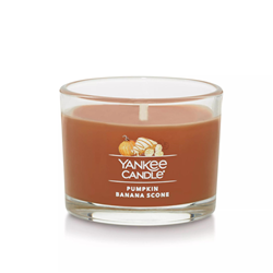 Yankee Mini Pumpkin Banana Scone Candles