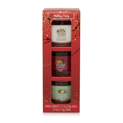 Yankee Mini Holiday Party Candles