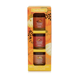 Yankee Mini Pumpkin Season Candles
