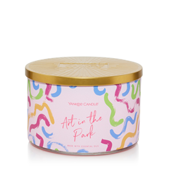 Yankee Novelty 3 Wick Art In The Park Tumbler Candle