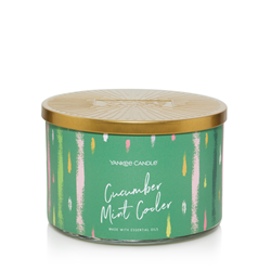 Yankee Novelty 3 Wick Cucumber Mint Cooler Tumbler Candle