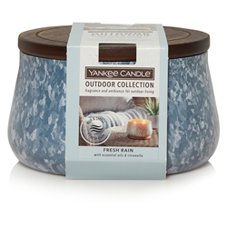 Yankee Outdoor Fresh Rain Large Jar Candle