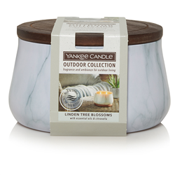 Yankee Outdoor Linden Tree Blossom Large Jar Candle