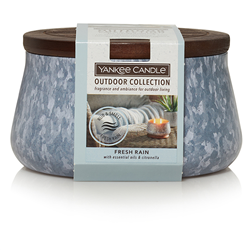 Yankee Outdoor Fresh Rain Medium Jar Candle